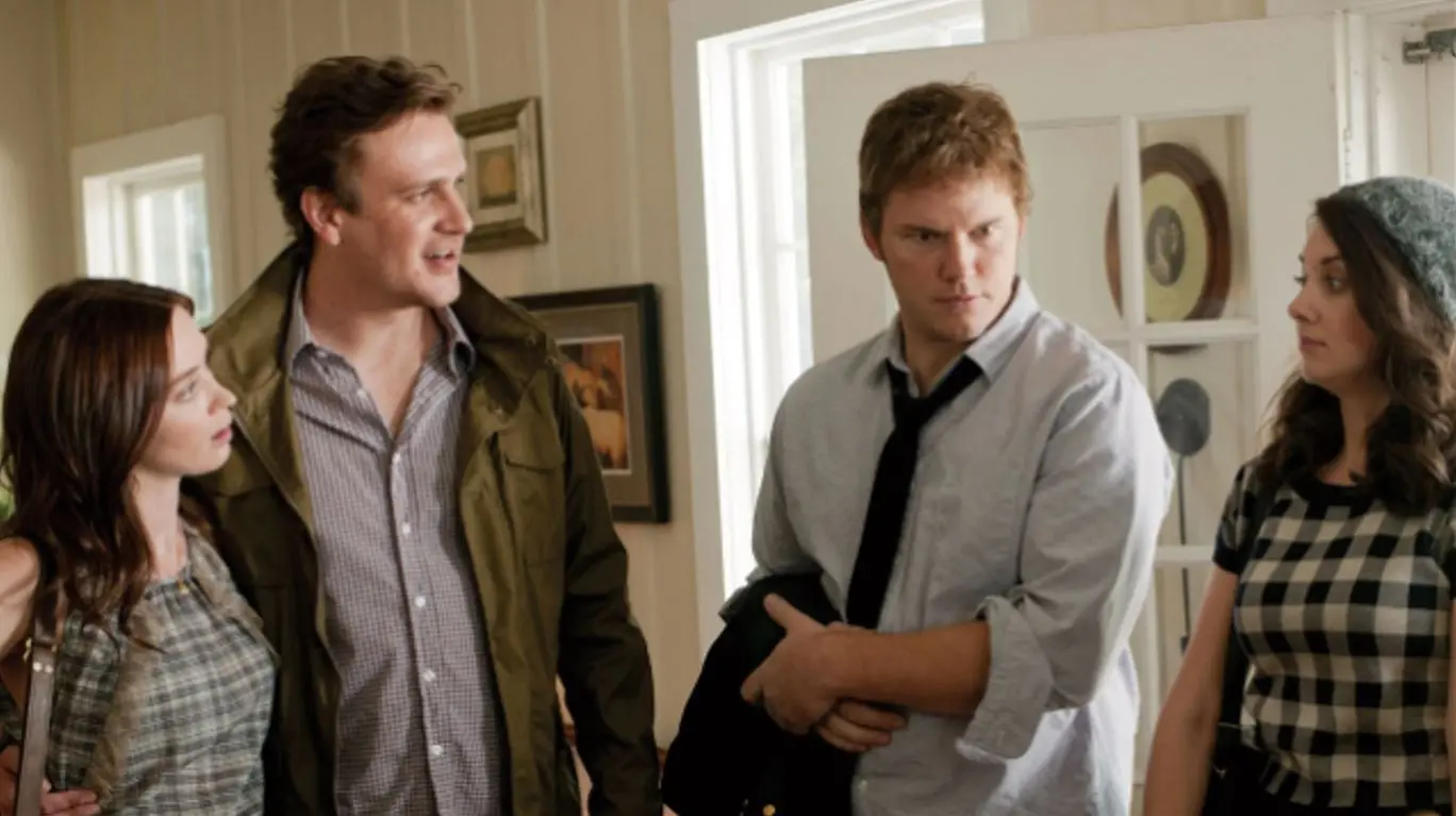 Cena do filme 'Cinco anos de noivado'