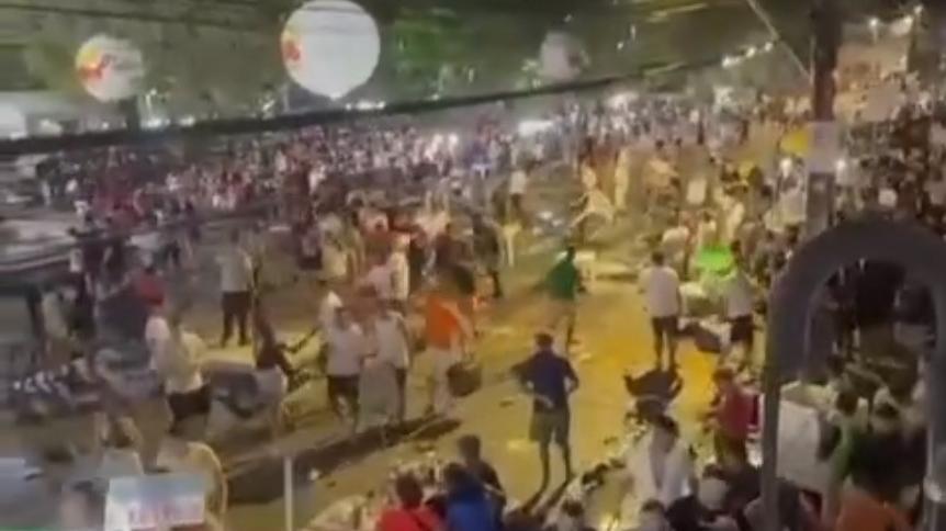 O tiroteio, ocorrido na madrugada, provocou correria entre os foliões que se divertiam no Pré-Carnaval de Maranguape