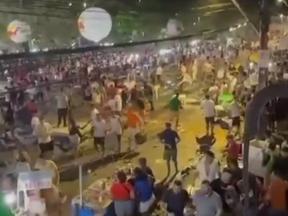 O tiroteio, ocorrido na madrugada, provocou correria entre os foliões que se divertiam no Pré-Carnaval de Maranguape