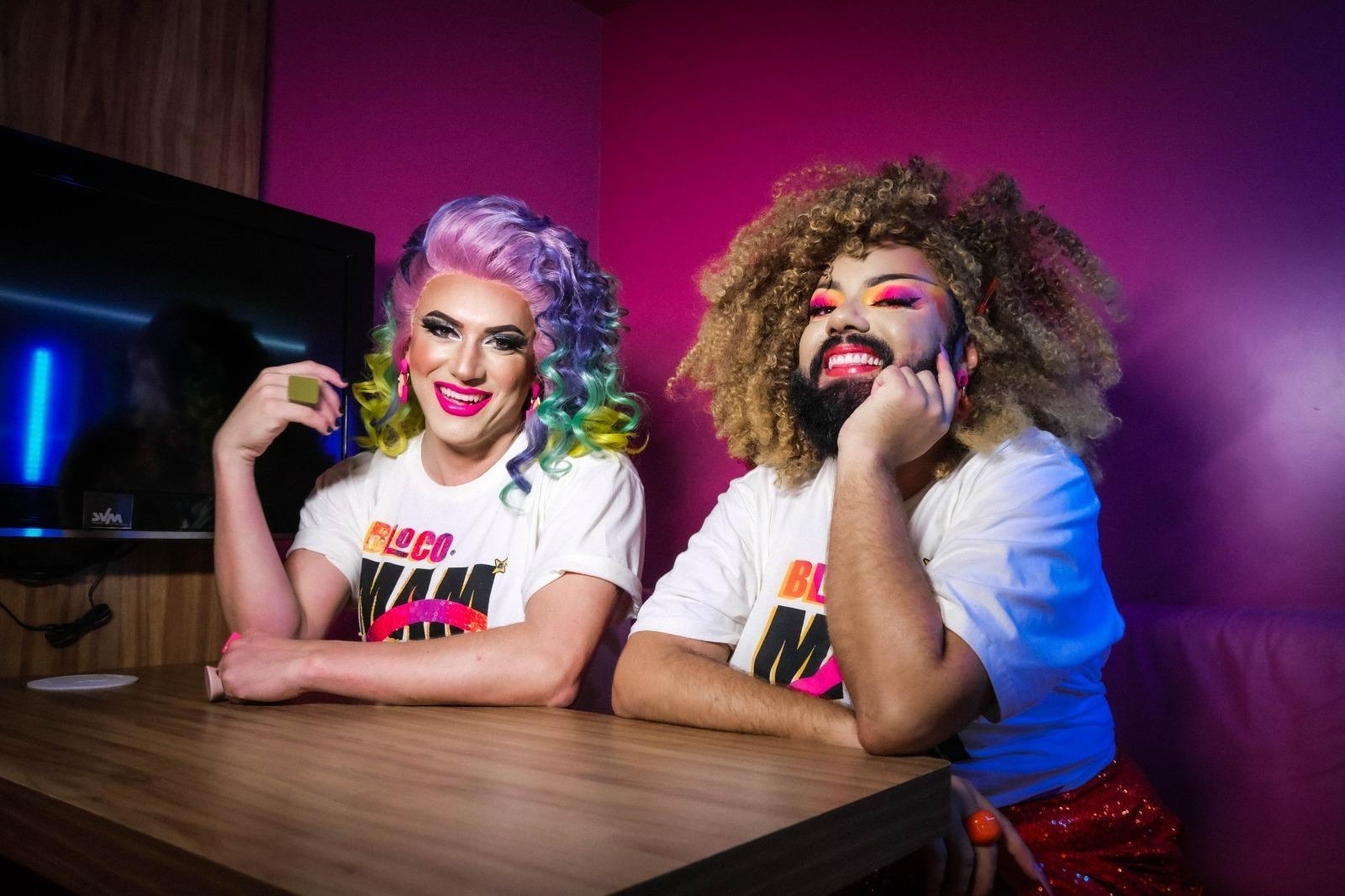 Deydianne Piaf e Mulher Barbada comandam o Bloco Mambembe