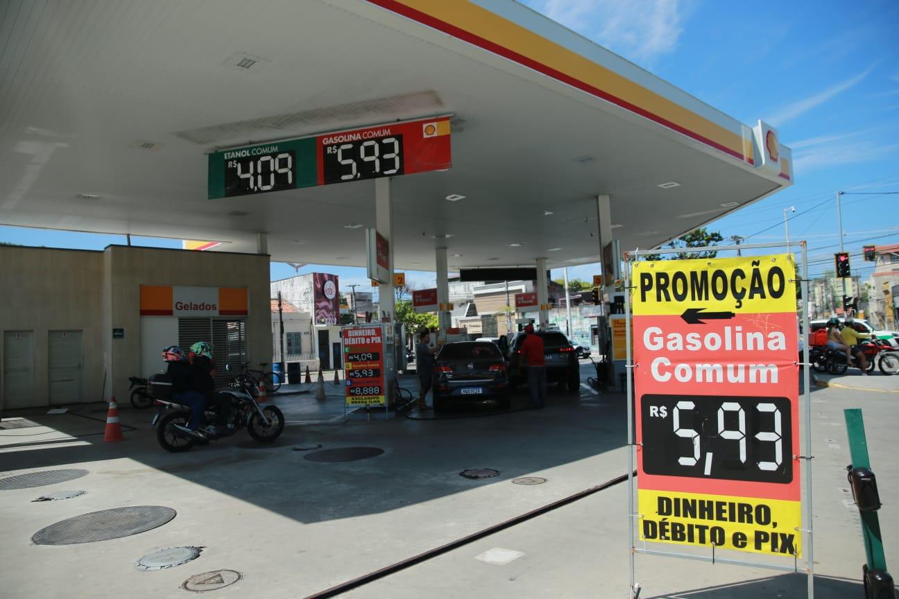 Posto de combustível em Fortaleza