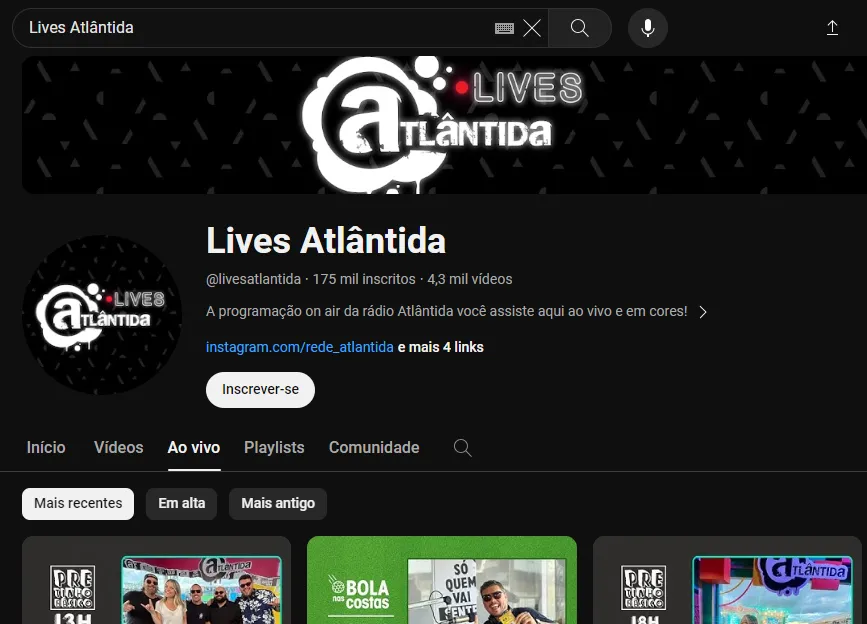 É possível conferir as apresentações na íntegra