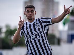 Pablo comemora gol pelo Ceará