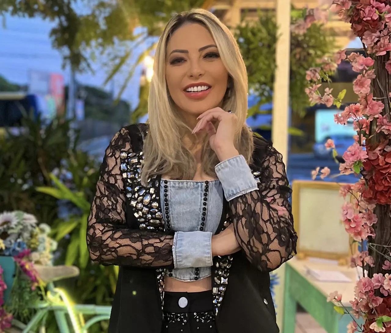 A estilista e empresária Thaty Rabello