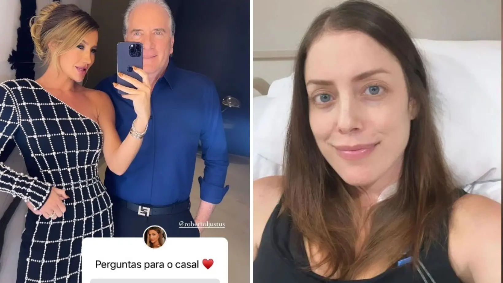 Roberto Justus, Ana Paula e Fabi Justus