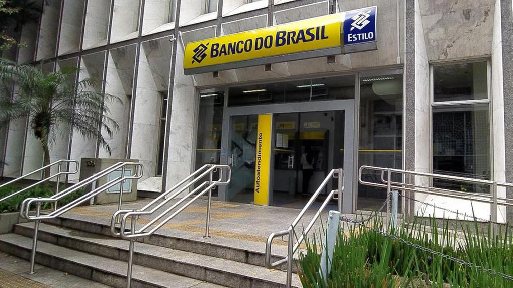 Fachada de agência do Banco do Brasil. Qual horário de funcionamento dos bancos durante a Quarta-feira de Cinzas em 2024