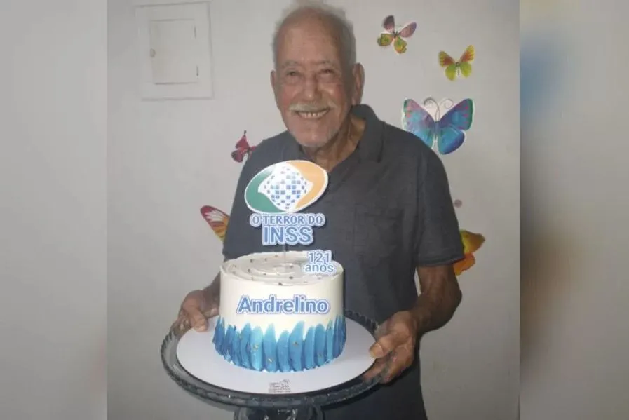 Andrelino recebeu homenagem no aniversário de 121 anos