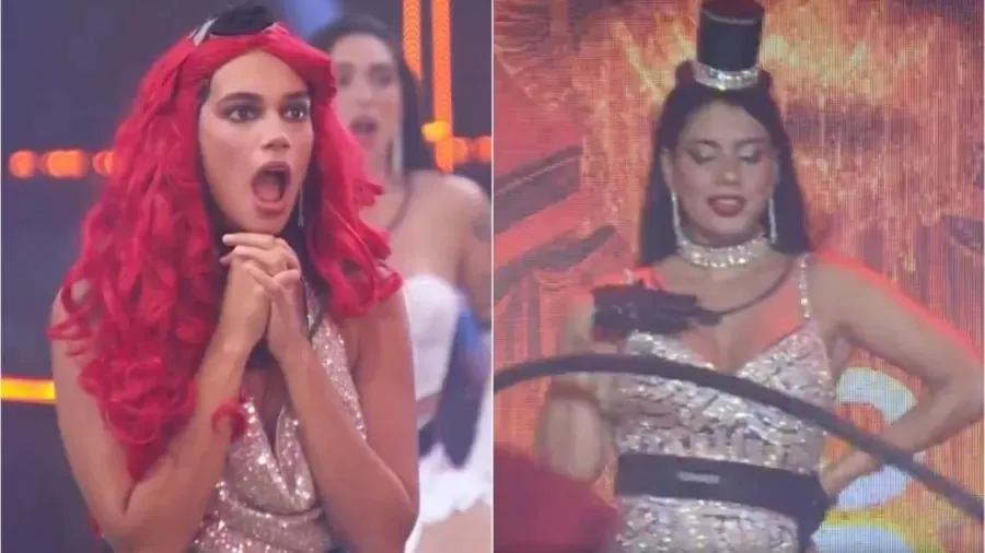 Rival ficou impressionada com dança da líder