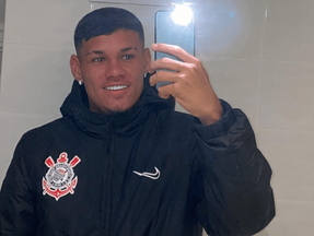 Imagem do jogador Dimas, do Corinthians sub-20