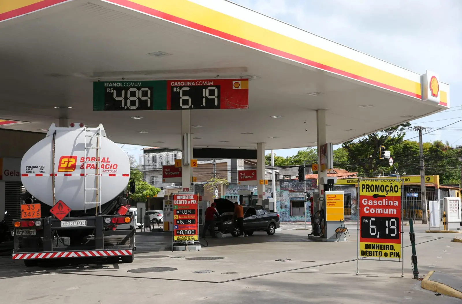 Posto de combustíveis em Fortaleza