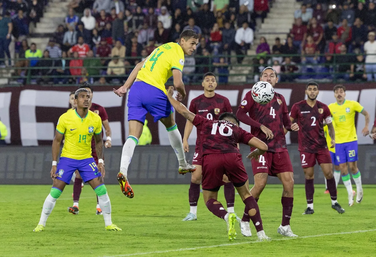 O jogo contra os donos da casa foi nervoso, com o Brasil vencendo no final