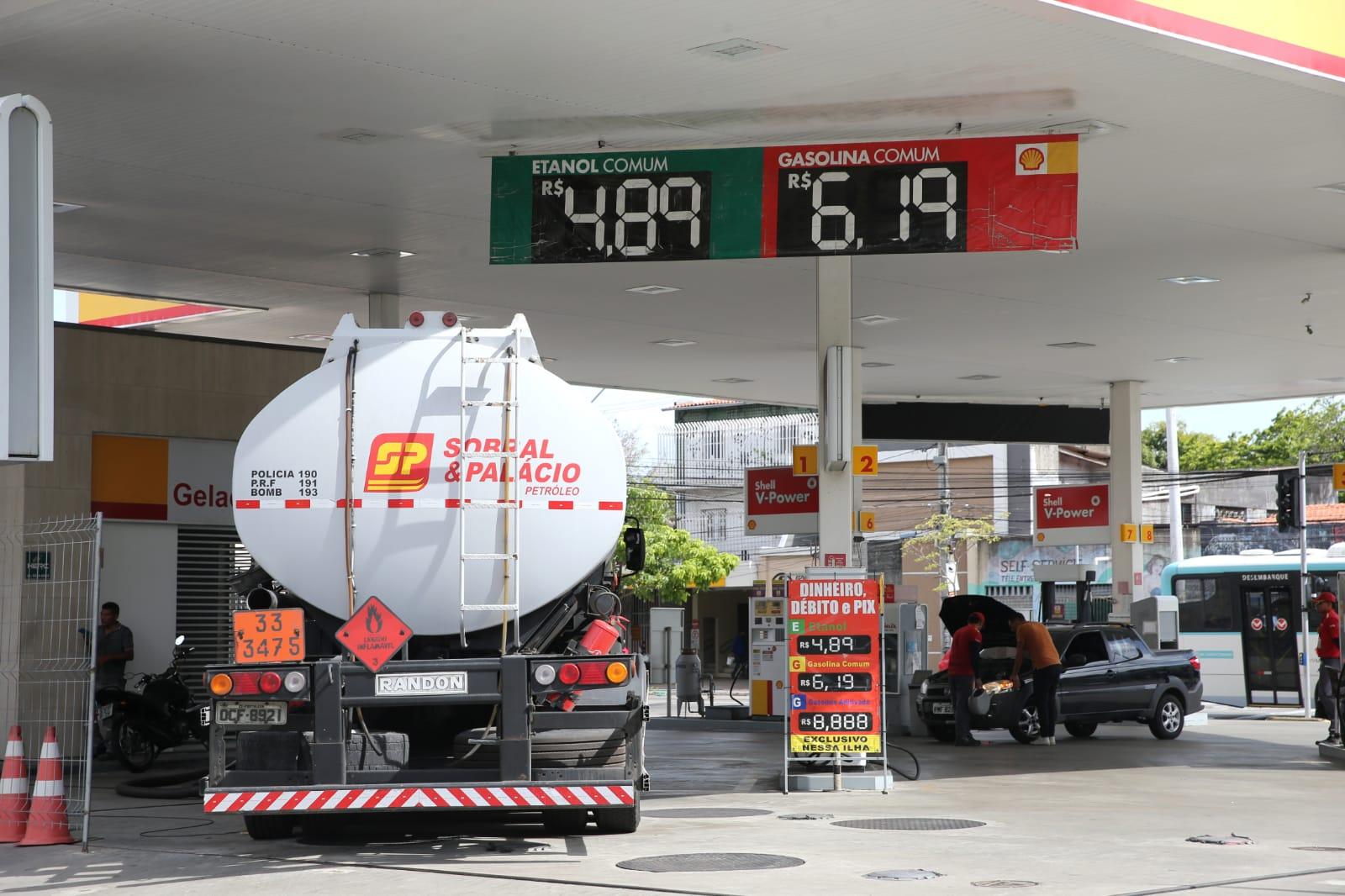 Etanol mais caro Fortaleza