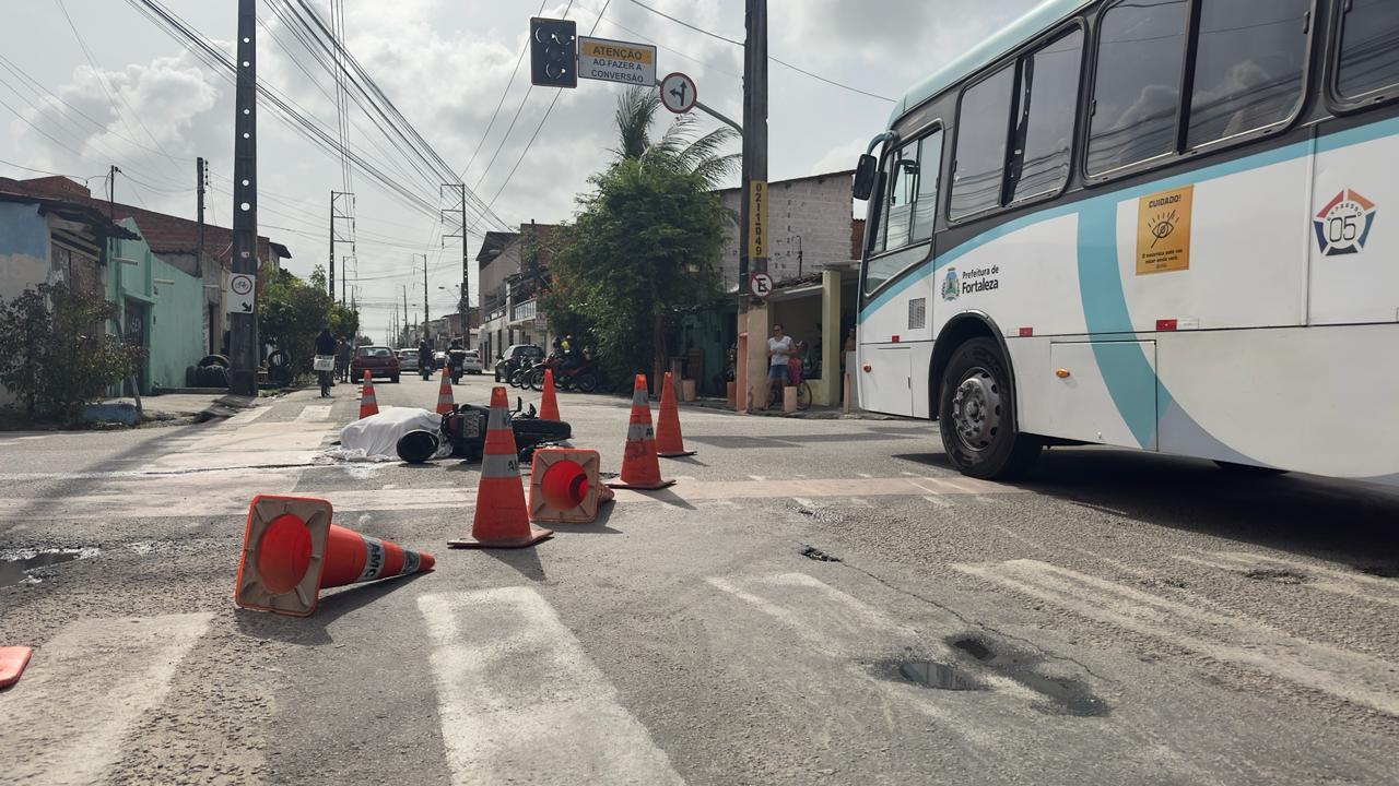 Acidente no bairro Serrinha