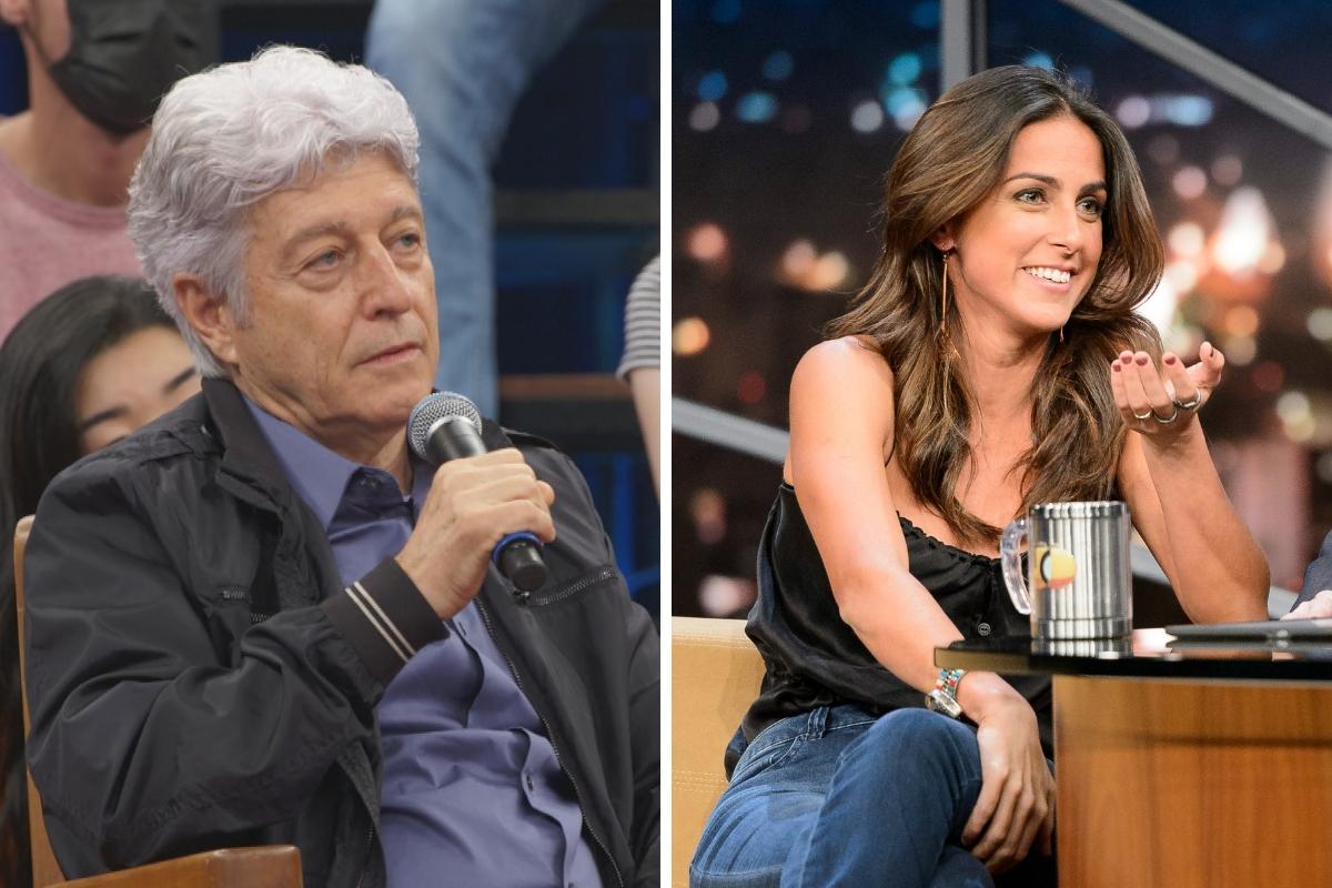 Os jornalistas Caco Barcellos e Carol Barcellos