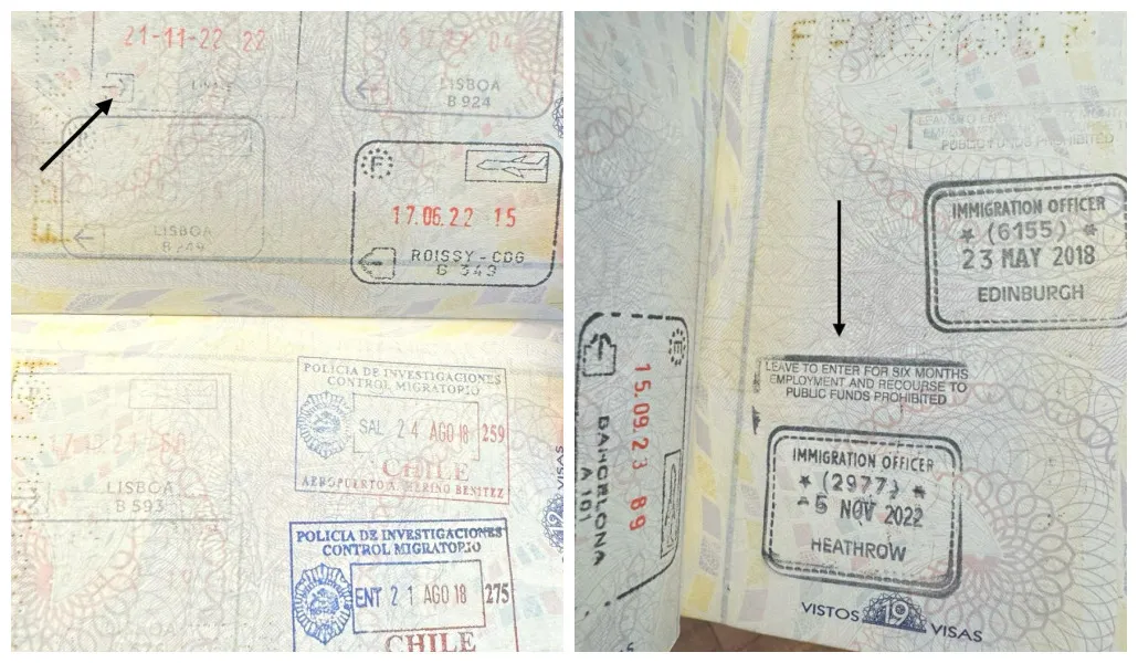 Cópia digitalizada do Passaporte no período compreendido entre 5 a 22 de novembro comprovariam que Barreira estava em Londres com a família.