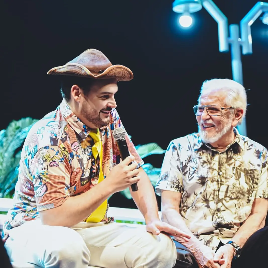 Em carta aberta publicada no Instagram, o humorista agradeceu a Carlos Alberto de Nóbrega