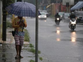 Previsão é de chuvas em todas as regiões do Ceará no início desta semana