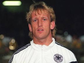 Imagem do ex-jogador alemão Andreas Brehme