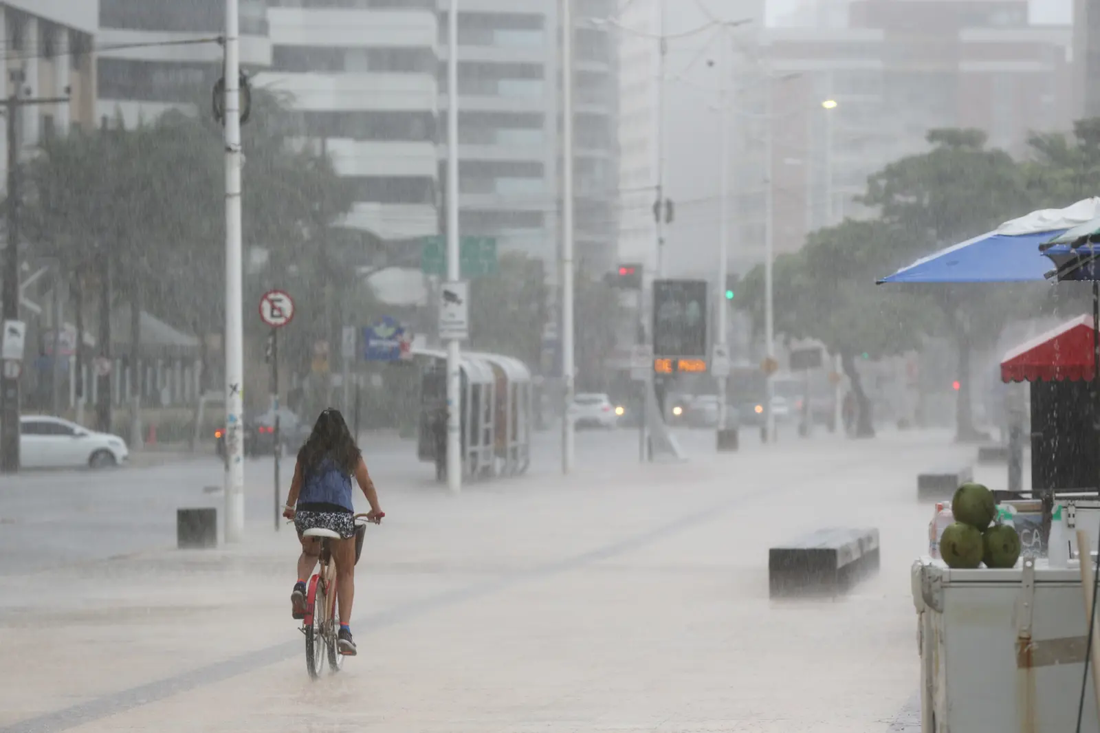 Chuva em Fortaleza