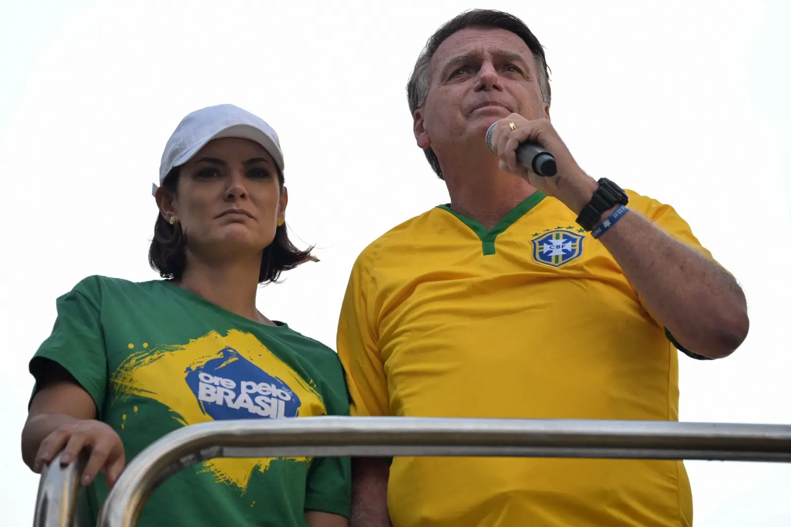Michelle e Jair Bolsonaro