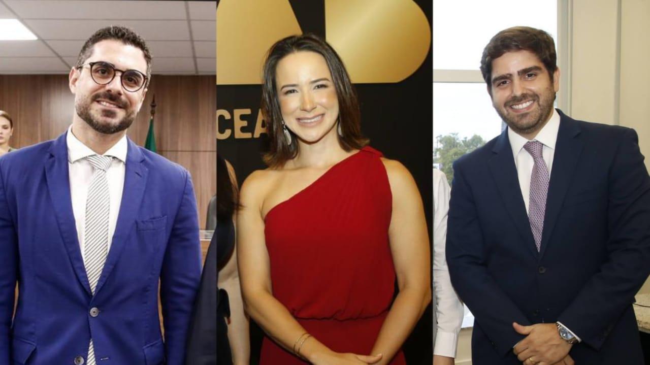 André Xerez, Armênia Breckenfeld e Edgar Belchior Neto