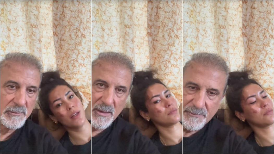 montagem com prints de stories do perfil vueltaalmundoenmoto