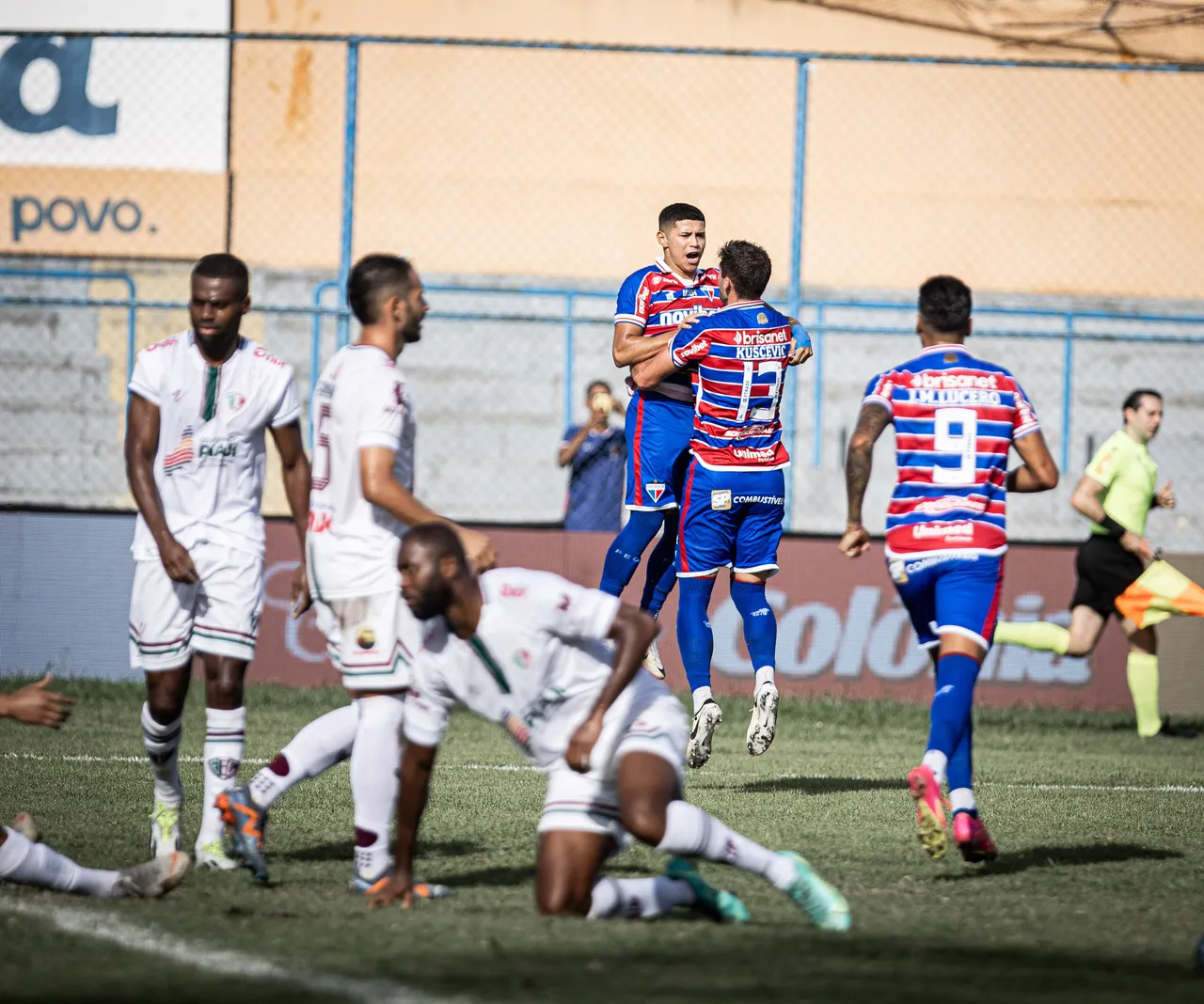 O Fortaleza venceu o Fluminense/PI no Lindolfo Monteiro e avançou na Copa do Brasil
