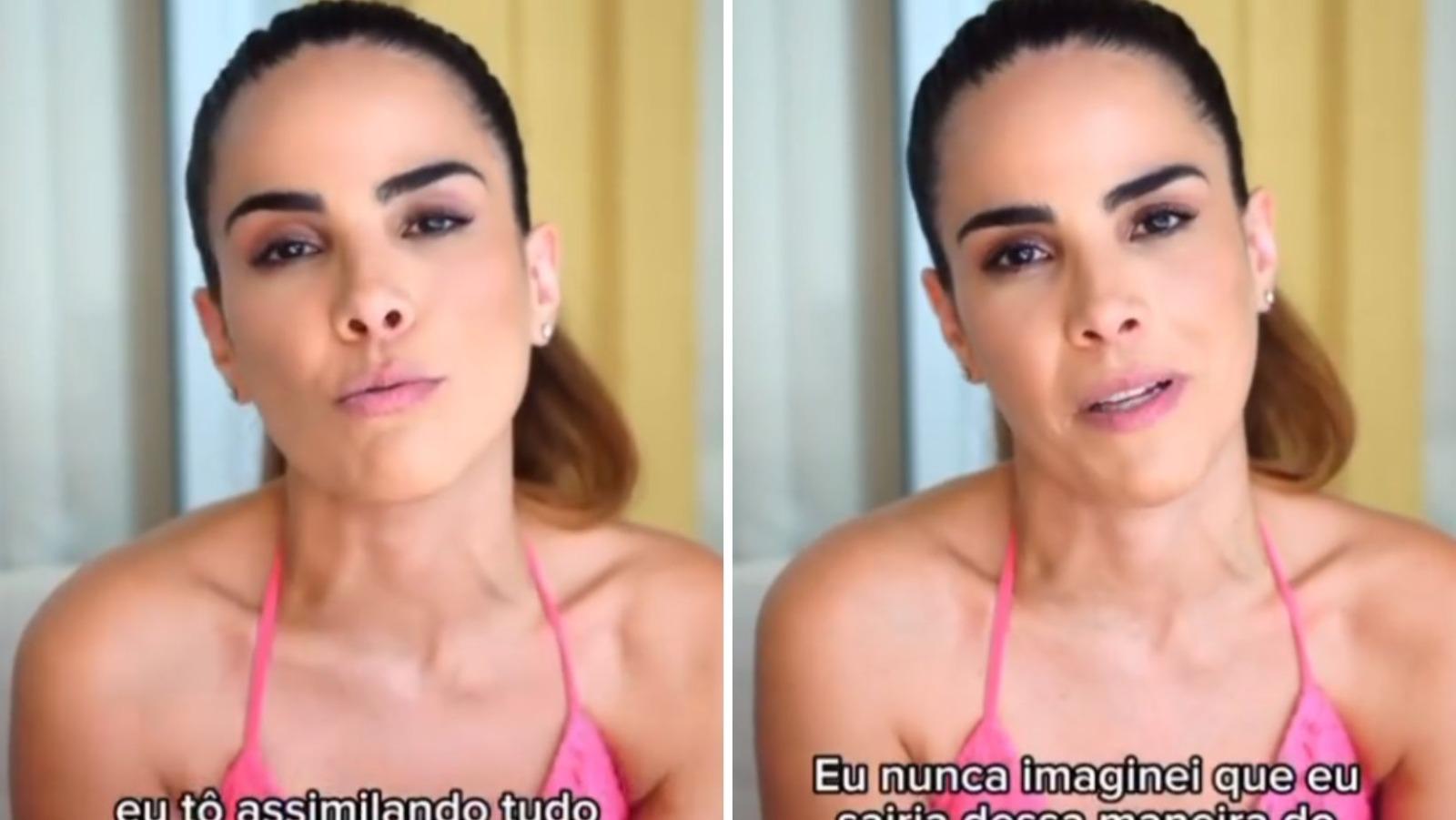 Wanessa Camargo utilizou as redes sociais para se pronunciar após ser acusada de agressão no BBB 24