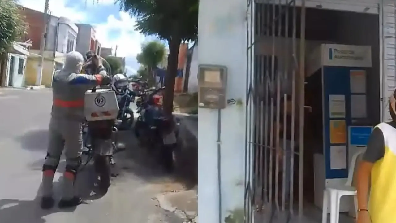 Posto de atendimento da Enel teve a energia cortada por funcionários da própria empresa em Forquilha