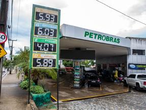 foto de posto de gasolina em Fortaleza