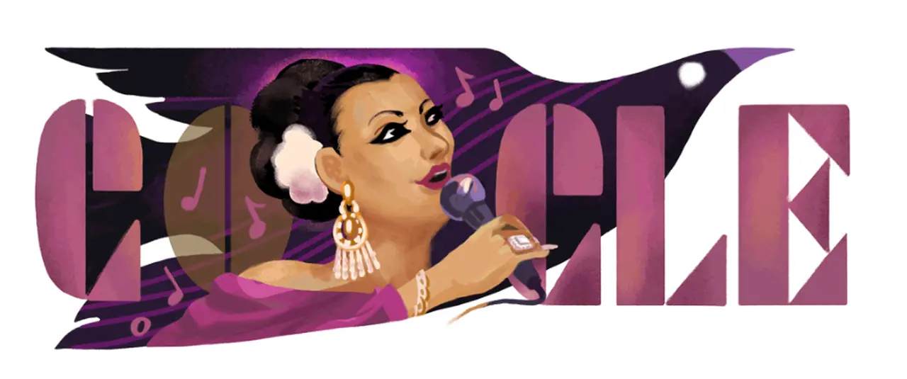Doodle do Google em homenagem ao aniversário de 92 anos da cantora Lola Beltrán. Quem é Lola Beltrán? Conheça cantora mexicana homenageada pelo Google