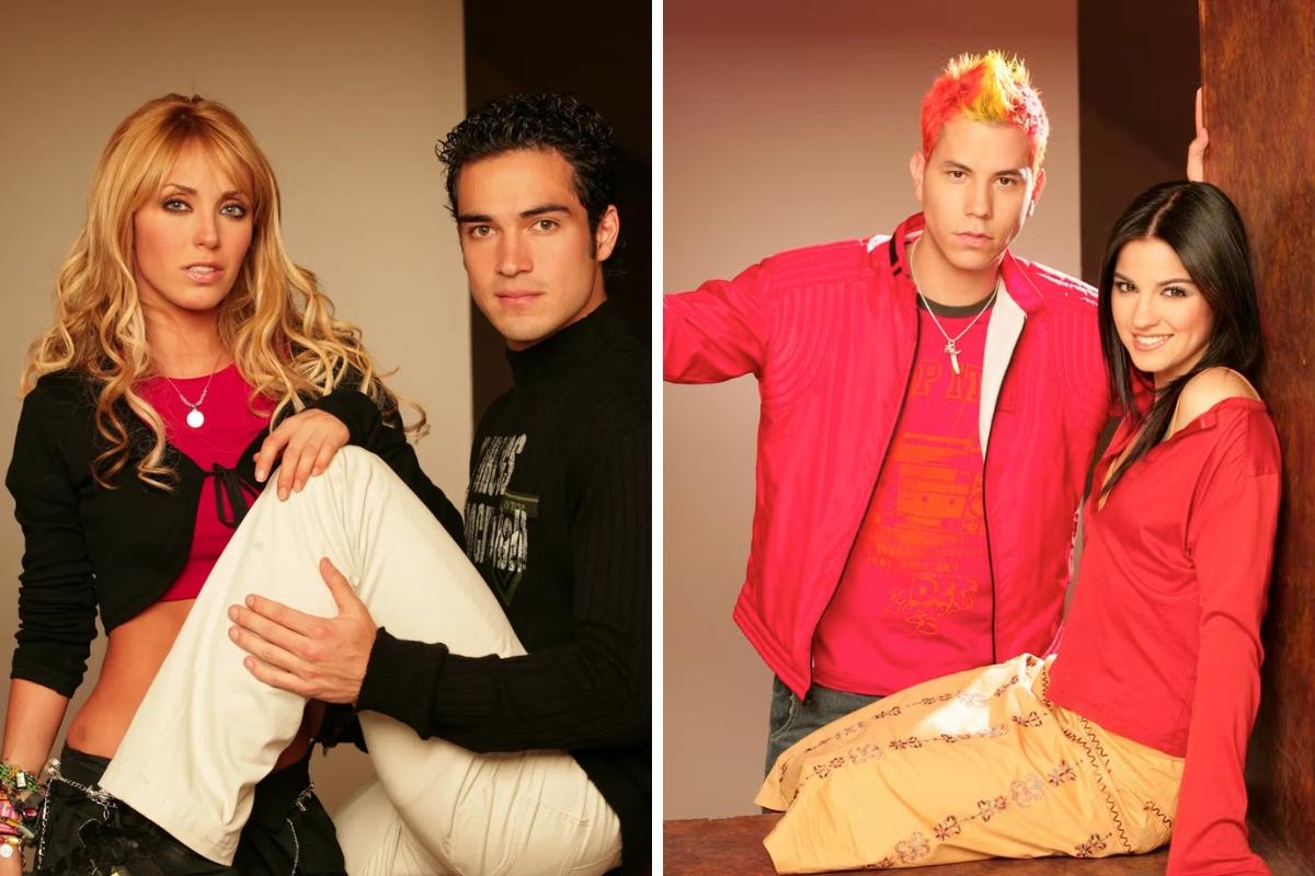 Protagonistas da novela mexicana Rebelde