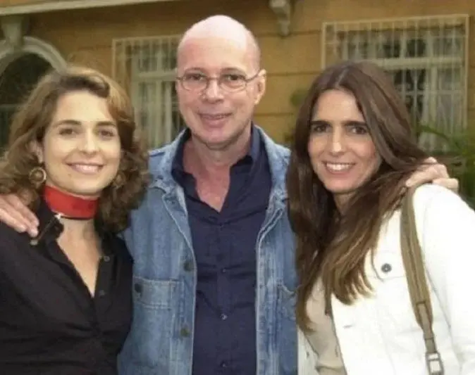 Claudio Abreu, Gilberto Braga e Malu Mader