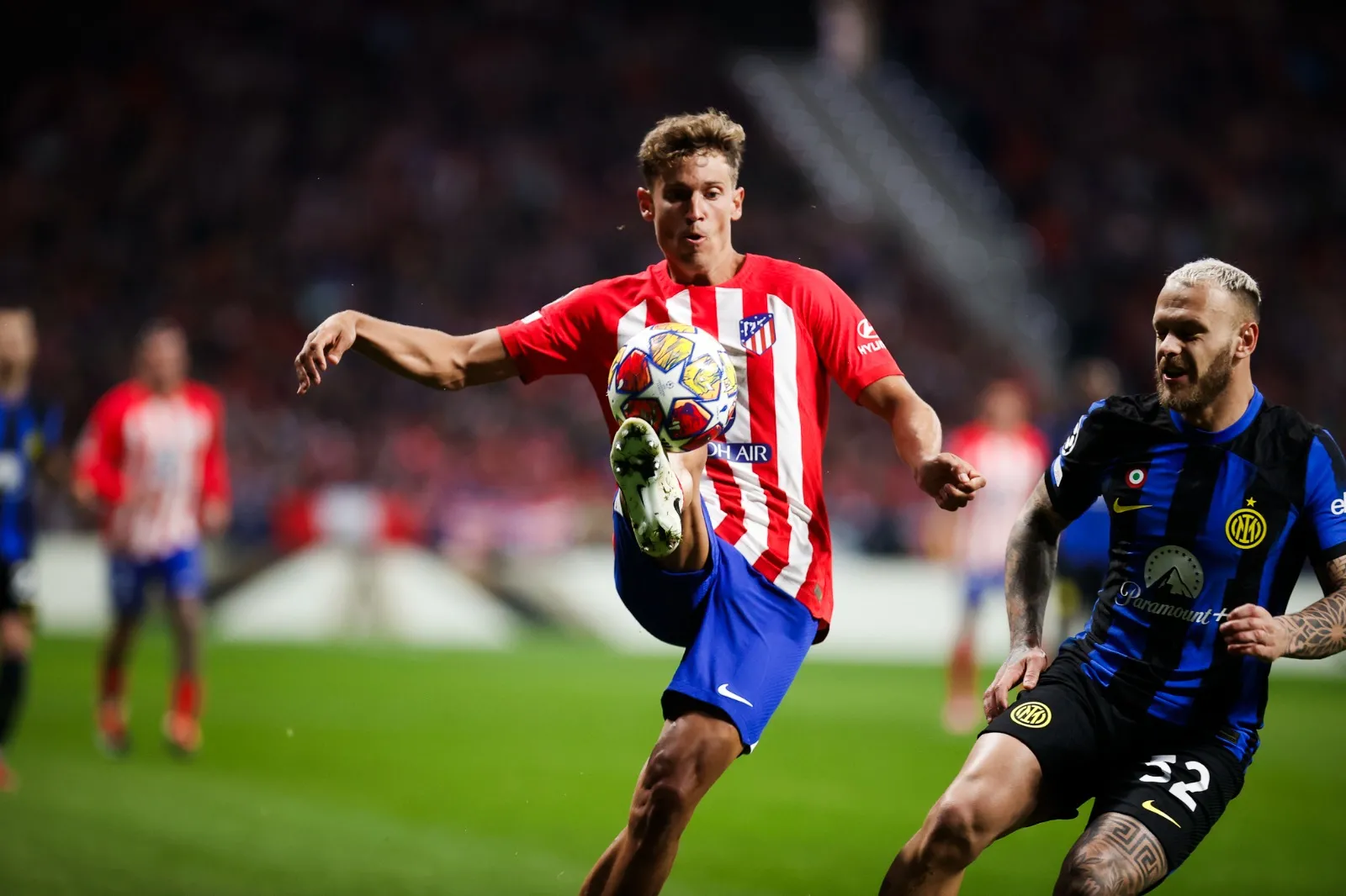 O Atletico reverteu a vantagem da Inter e avançou nos pênaltis