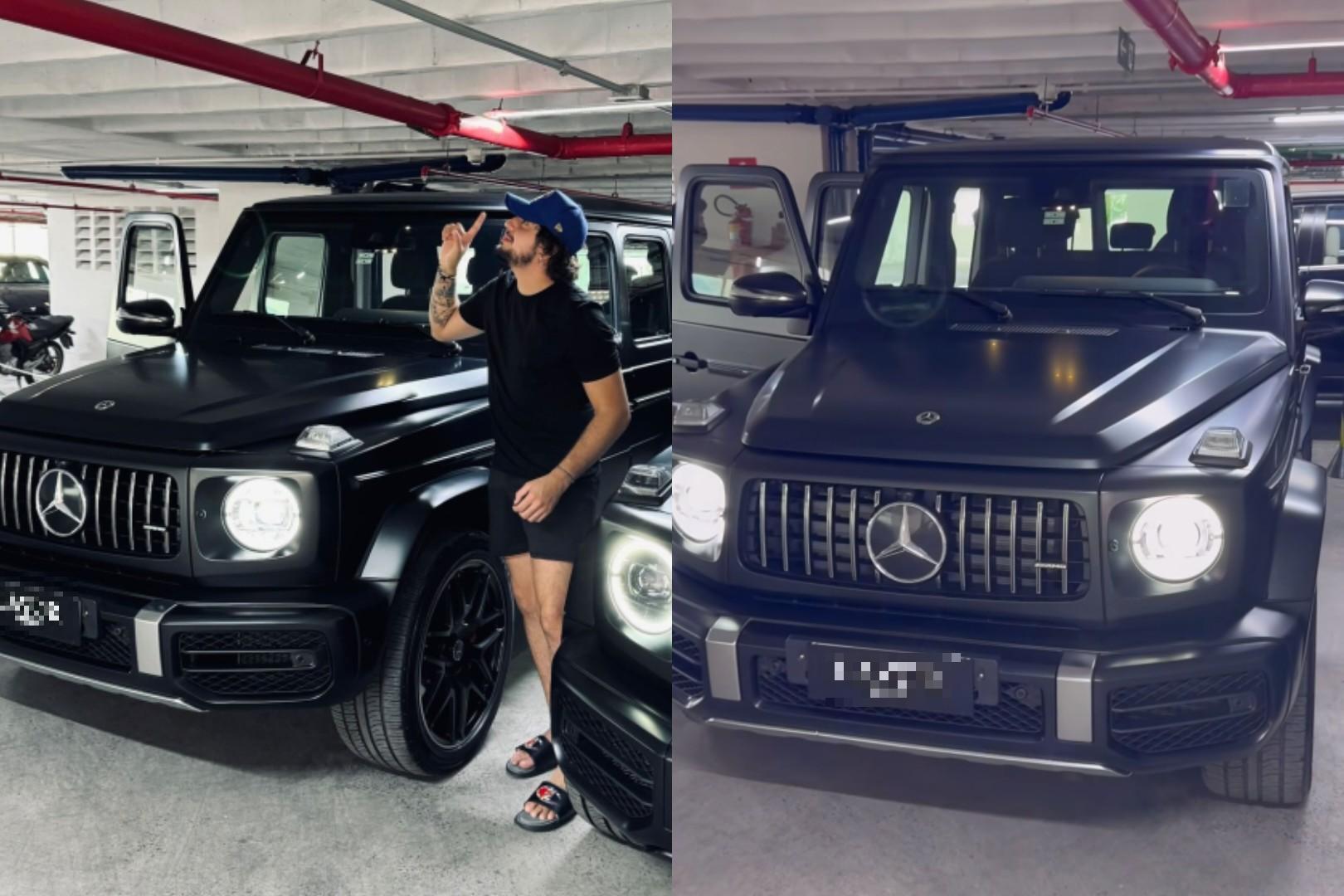 Nattan postou fotos e vídeos do novo veículo em rede social