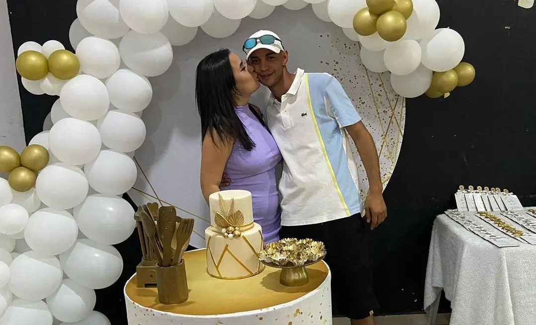 Mikaellen e Odail tinham um filho