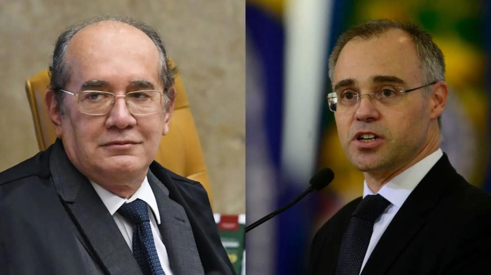Ministros Gilmar Mendes e André Mendonça