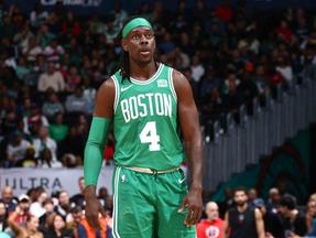 Imagem do jogador do Boston Celtics Jrue Holiday