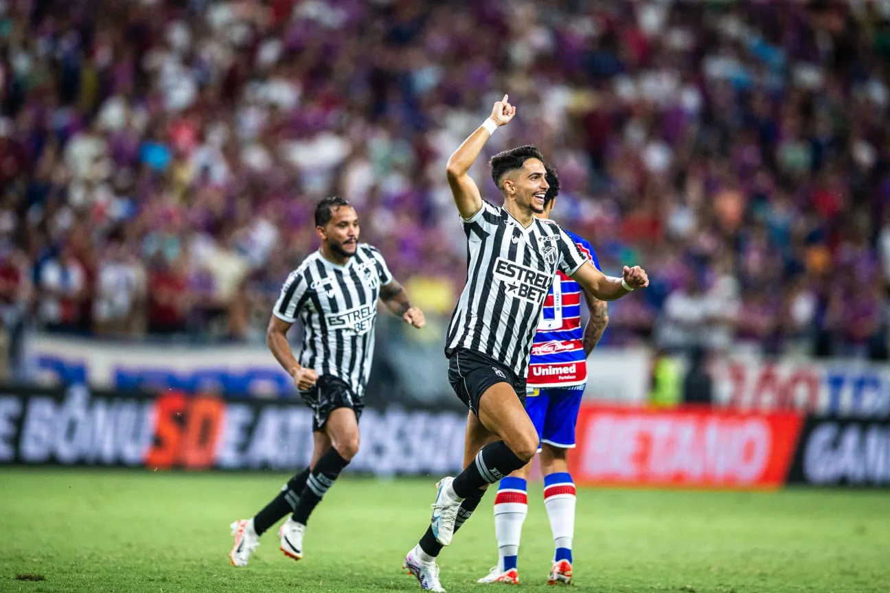 Raí Ramos marcou o gol da vitória do Ceará no 2º tempo