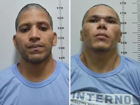 Deibson Cabral e Rogério Mendonça, fugitivos da Penitenciária Federal do Rio Grande do Norte