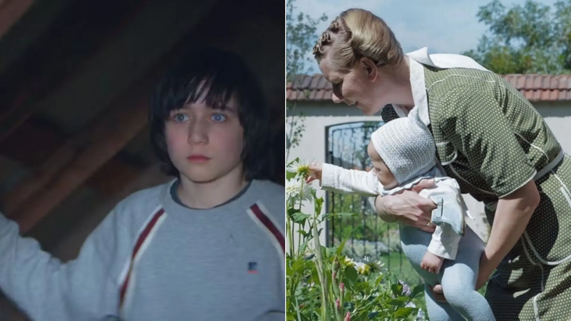 cenas 'Zona de Interesse' e 'Anatomia de uma Queda'