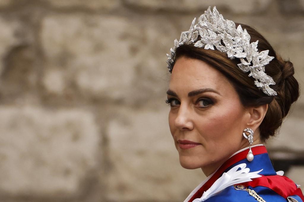 Kate na coroação do rei Charles III da Grã-Bretanha