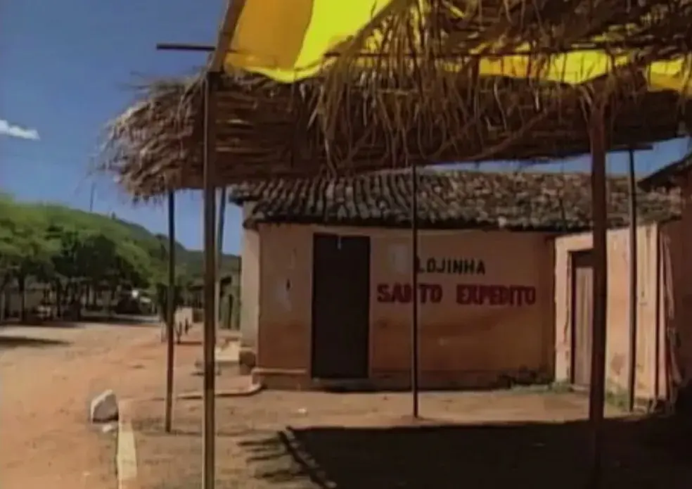 Foto do bar onde ciganos mataram vítimas em Itapajé. no Ceará