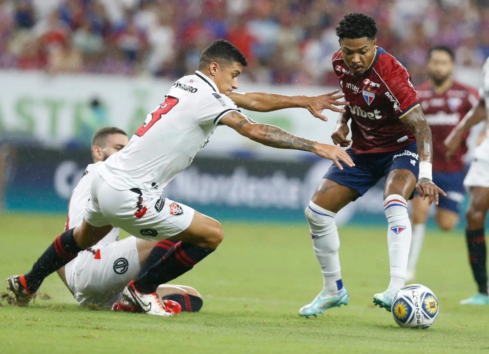 Na etapa final, o Fortaleza não criou nada e foi vaiado pela torcida após o fim do jogo