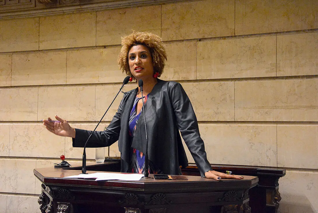 Marielle Franco na câmara do rio