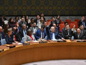 Conselho da ONU aprovou resolução de cessar-fogo com 14 votos favoráveis e uma abstenção, dos EUA