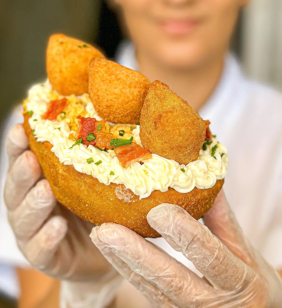 ovo de páscoa de coxinha