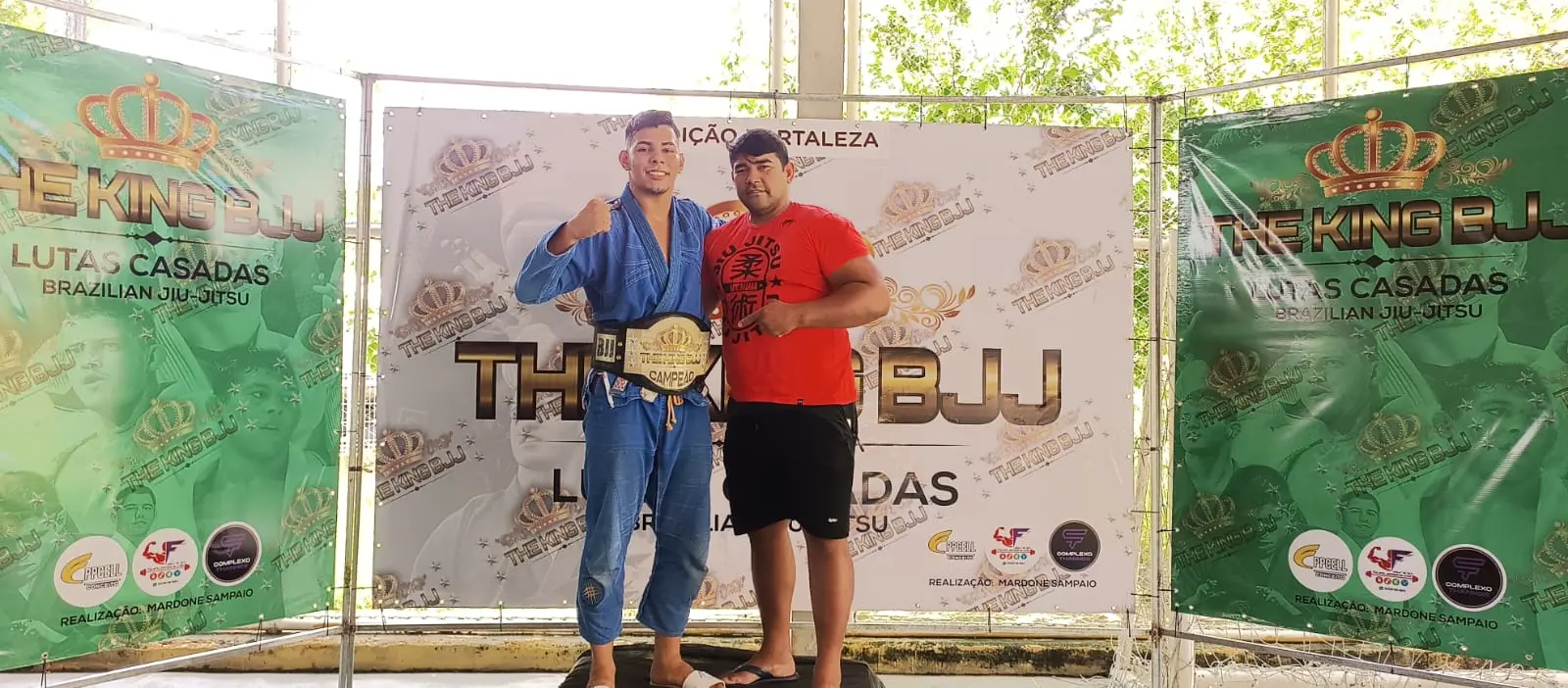 Imagem do atleta de jiu jitsu cearense Arthur Kevin