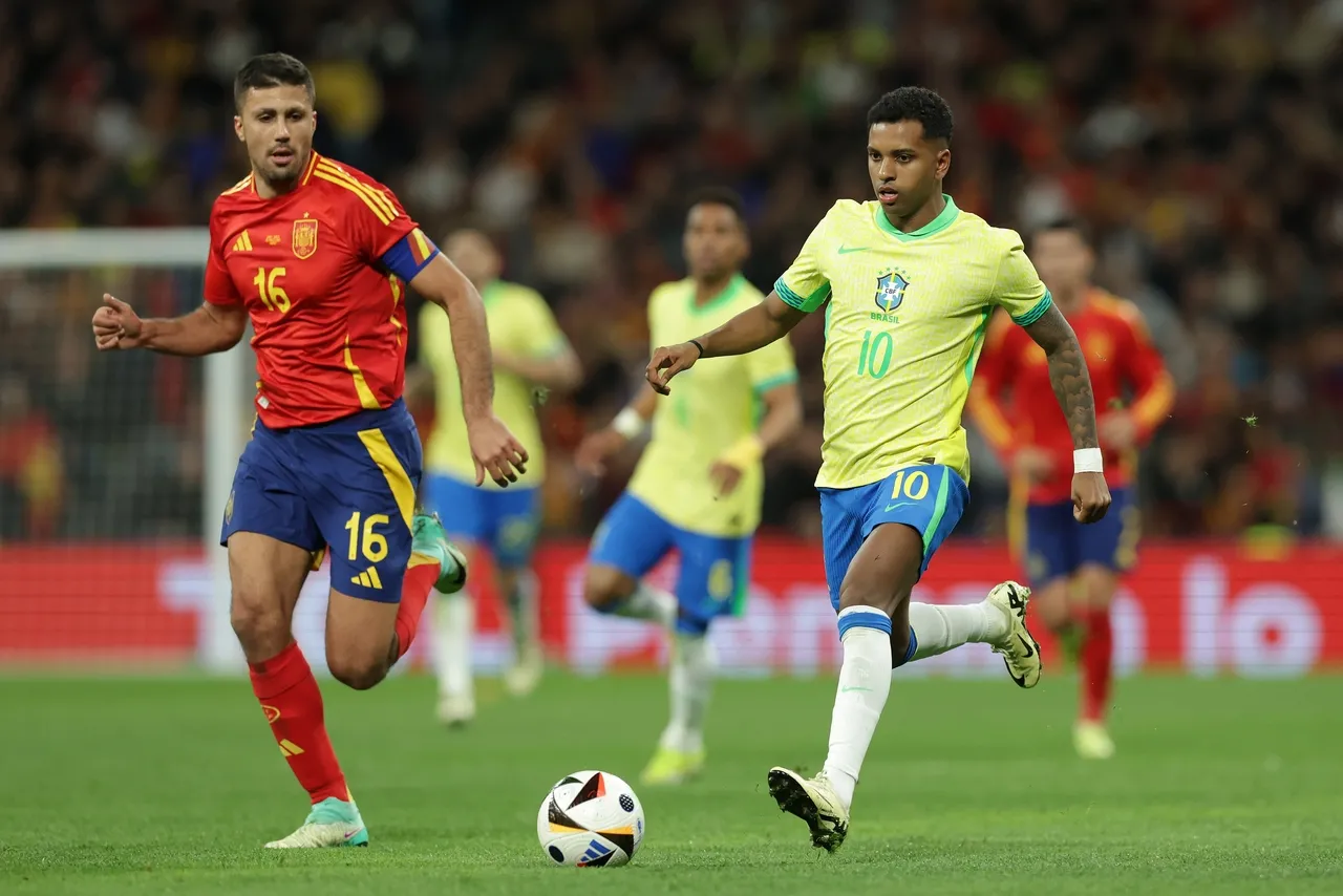 O Brasil fez jogo movimentado contra a Espanha em Madrid