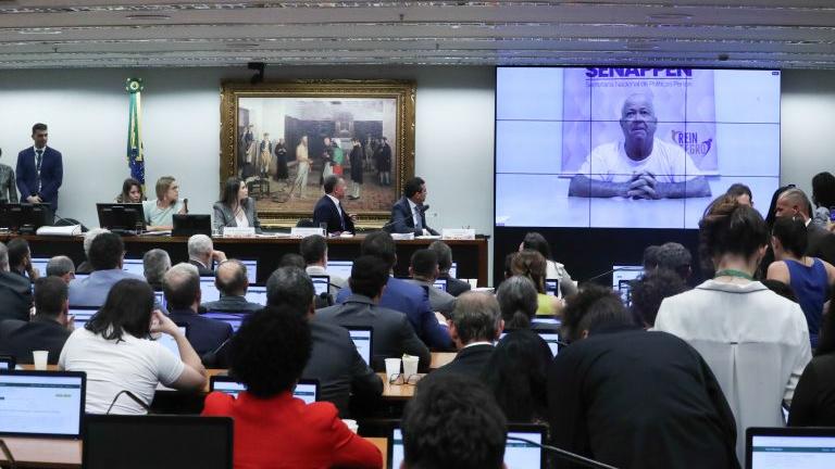 Detido pela PF, Chiquinho Brazão participou da sessão por meio de videoconferência
